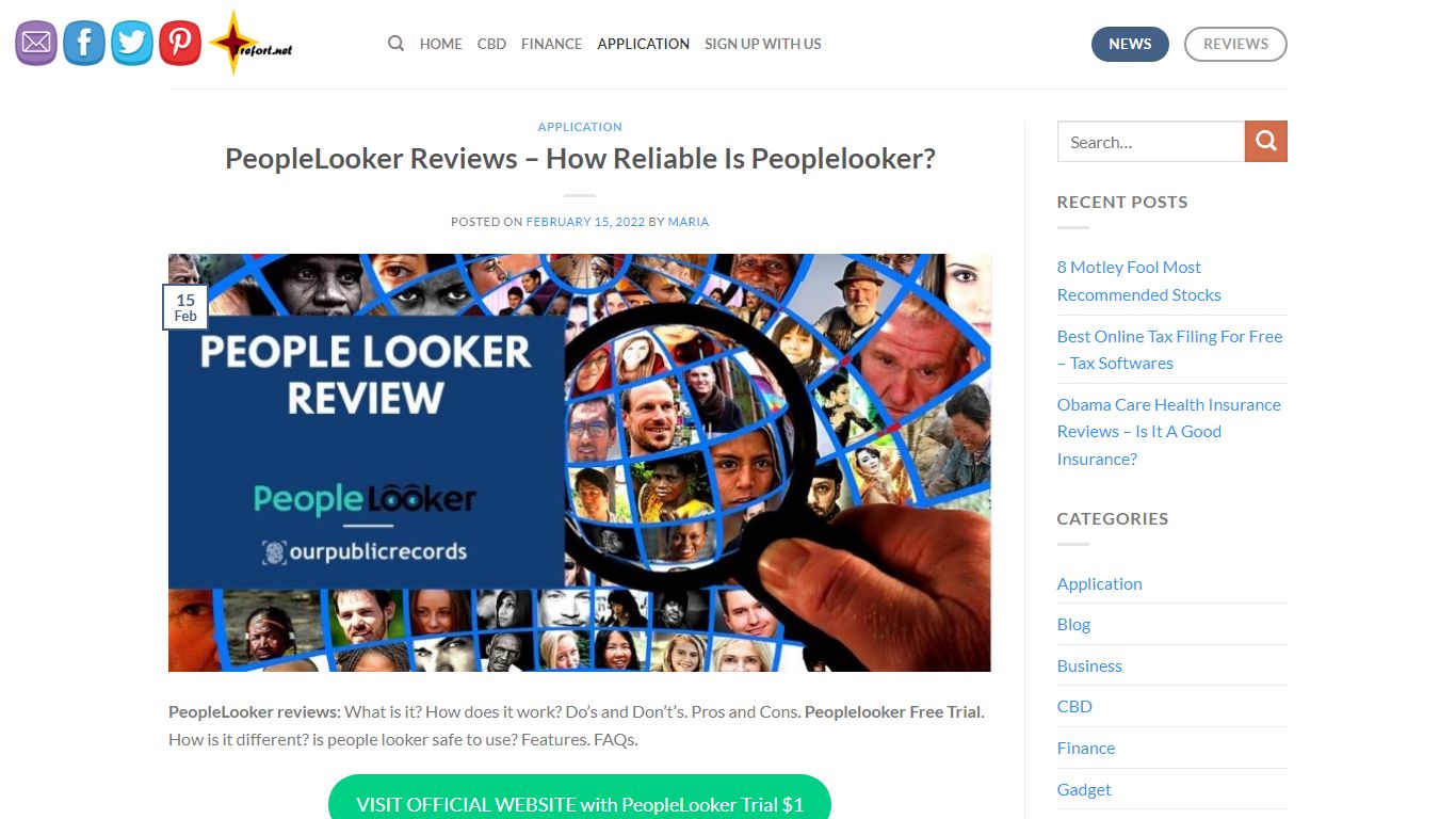 PeopleLooker Reviews - How Reliable Is Peoplelooker? - Free Trial